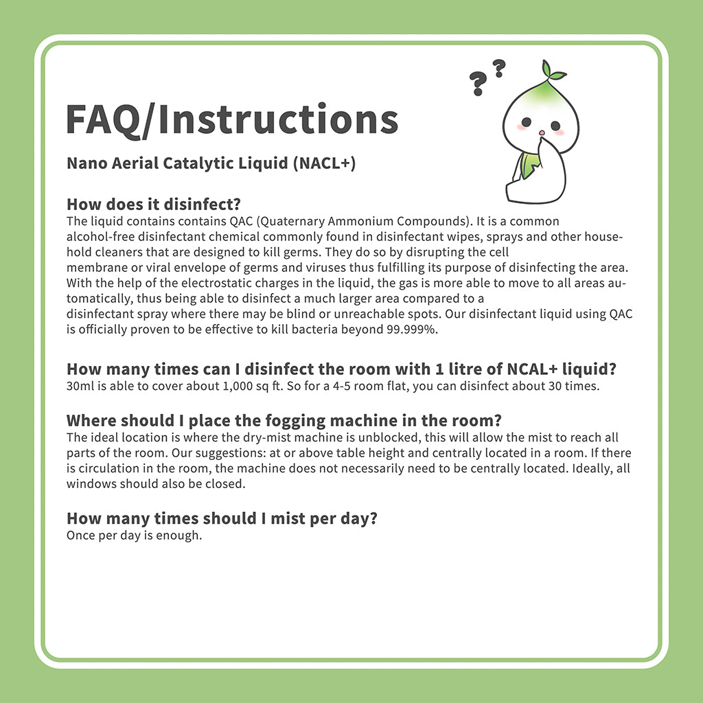 Nano Aerial Catalytic Liquid (NACL+)